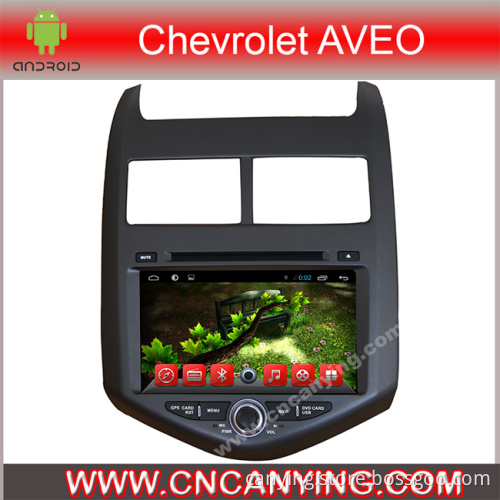 Car DVD Player for Pure Android 4.2.2 Car DVD Player with A9 CPU Capacitive Touch Screen GPS Bluetooth for Chevrolet Aveo (AD-8066)